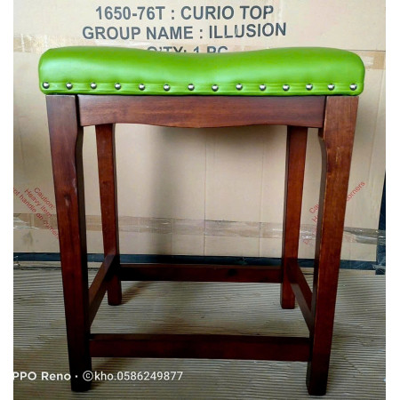 Saddle Green - H 74cm : Ghế Quầy Bar , Đảo Bếp 